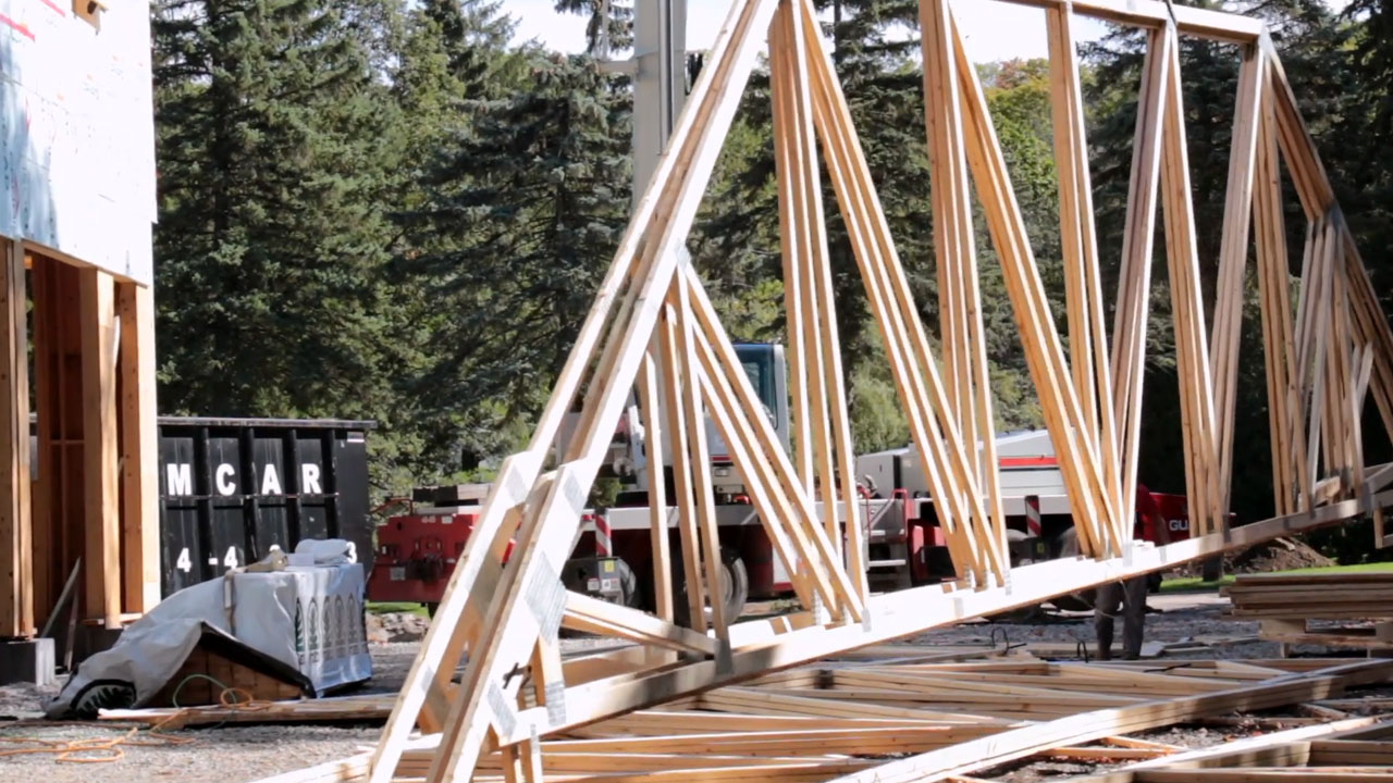 Trusses Lift Off The Ground Renovco Ottawa